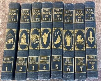The Book of Life in 8 Volumes, Silver Anniversary Edition. Edited by Newton Marshall Hall and Irving Francis Wood, John Rudin & Company, 1951. $40.