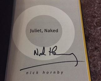 Juliet, Naked by Nick Hornby. Signed First Edition. In Protective Mylar Cover. $25.