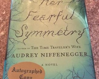 Her Fearful Symmetry: A Novel by Audrey Niffenegger. Signed First Edition. In Protective Mylar Cover. $15. 