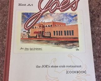 Eat At Joe's: The Joe's Stone Crab Restaurant Cookbook, Bay Books, 2000. $15.