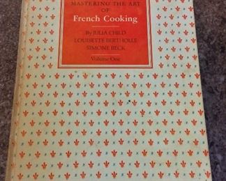 Mastering the Art of French Cooking by Julia Child, Volume One. 