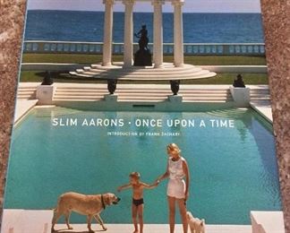 Slim Aarons: Once Upon a Time, Abrams, 2003. ISBN 0810946033. With Owner Bookplate. In Protective Mylar Cover. $45. 