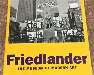 Friedlander by Peter Galassi, Museum of Modern Art, 2005. ISBN 0870703439. With Owner Bookplate. In Protective Mylar Cover. $125. 