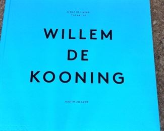 A Way of Living: The Art of Willem de Kooning, Judith Zilczer, Phaidon Press Limited, 2014. ISBN 9780714845814. With Owner Bookplate. In Slipcase. 