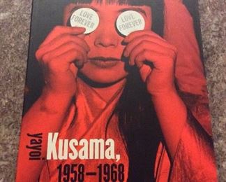 Love Forever: Yahoo Kusama, 1958-1968, Los Angeles County Museum of Art, The Japan Foundation, The Museum of Modern Art, 1998. ISBN 087587181X. $15.