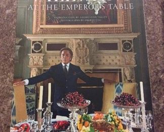 Valentino: At the Emperor's Table, Assouline, 2014. ISBN 9781614282938. New in Shrink-wrap. In Slipcase. $150.