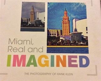 Miami, Real and Imagined: The Photography of Hank Klein, Schiffer Publishing, 2016. ISBN 9780764351754. Inscribed and Signed by Photographer. $20.  
