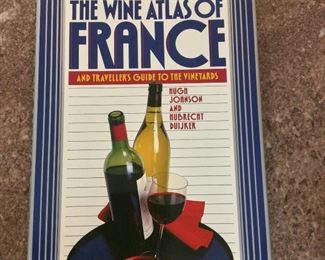 The Wine Atlas of France and Traveller's Guide to the Vineyards, Hugh Johnson and Hubrecht Duijker, Simon and Schuster, 1987. ISBN 0671642324. $10. 