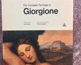 The Complete Paintings of Giorgione, Abrams, 1968. $12.