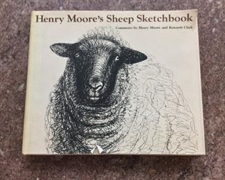 Henry Moore's Sheep Sketchbook, Henry Moore and Kenneth Clark, Thames and Hudson, 1980. $8. 