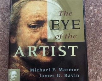 The Eye of the Artist, Michael F. Marmor and James G. Ravin, Mosby, 1997. ISBN 0815172443. Inscribed and Signed by Dr. Ravin. In Protective Mylar Cover. $65. 