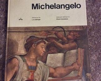 The Complete Paintings of Michelangelo, Abrams, 1966. $10. 