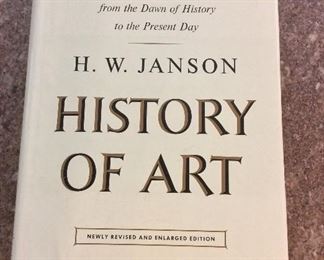 History of Art, H. W. Janson, Prentice-Hall, 1970, Fifteenth Printing. $10.