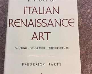 History of Italian Renaissance Art: Painting Sculpture Architecture, Frederick Hartt, Prentice-Hall, 1969. $10.