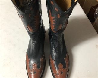 Tony Lama Genuine Leather Soled Boots  $150.00  Size 9 Men's  #IWW2