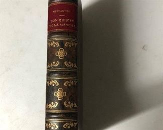 Vintage Book "El Ingenioso Hidalgo Don Quijote De La Mancha" By Miguel De Cervantes  Continued