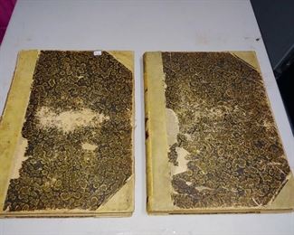 Vintage Pair of Books "La Ilustracion Espanola y Americana" 1896-2 and 1897-2  $150.00  #HWW15