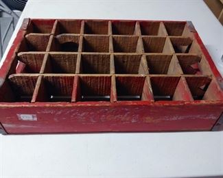 Vintage Wooden Coca Cola Bottle Carton  $40.00  #HWW20