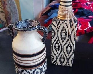 Ceramic Vases Pair  $30.00 #HWW40