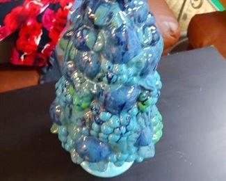 Blue Ceramic Tree Décor  $20.00  15”  #HWW27