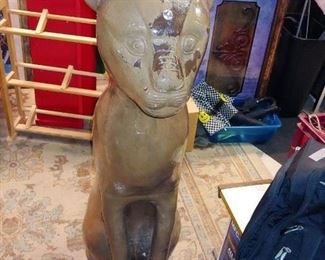 Large Egyptian Cat Statue  $150.00  47"  #HWW57