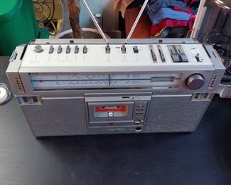 JVC Portable Radio and Multimedia Player  $75.00  10" x 19.5" x 4.5"  #HWW56