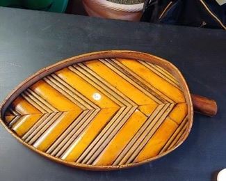 Wooden Leaf Tray  Continued