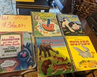 little golden books      The Poky little puppy  and Scuffy is SOLD