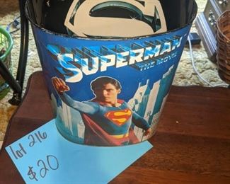 super man the movie trashcan