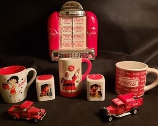 Coca-Cola Cookie Jar, Ceramics, and Tin Trucks https://ctbids.com/#!/description/share/377332