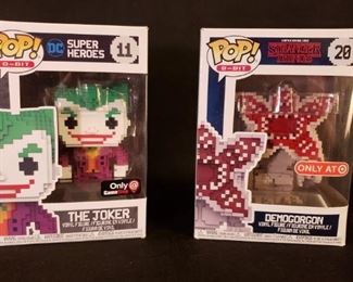Sought after Demogorgon and The Joker Pop! Figures https://ctbids.com/#!/description/share/377304