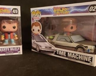 Back to the Future Time Machine and Marty McFly Pop! Figures https://ctbids.com/#!/description/share/377310