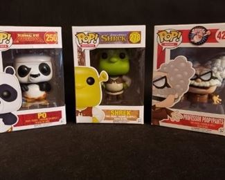 Shrek/Po/Prof. Poopypants Pop! Movies Collection https://ctbids.com/#!/description/share/377318