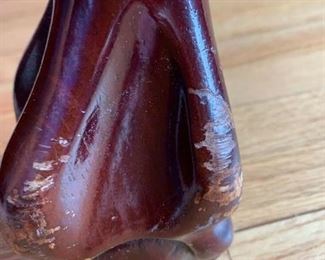 NOW $45!...$125-Set of three matching tables; glass top coffee table and pair of end tables. The coffee bales has four panels of glass and measures approx. 48"x35" by 15" high and the end tables measures 26x23" x19" tall. Light scratching on the glass  and some scratching on some the legs. Overall, in very good condition. 