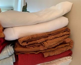 $45- Lot of table linens; some are Waterford. Some may have minor staining, some in great condition. 