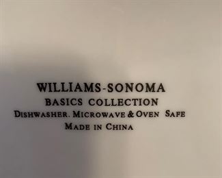 $20- 12 Williams and Sonoma 10" Pasta? bowls 