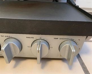 $50- Breville Grill and Sandwich Press - appears to be in very good condition. 