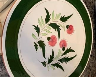 $18- Stangl- large platter- Pattern is Thistle- no chips and measures approximately13.9" 