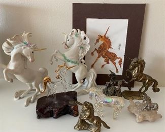 $25- Lot of six very  nice vintage frames measuring 7.5" x 9.5"  (frames contain mystical prints) 