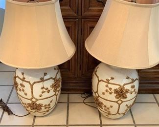 $35 Pair of vintage lamps 