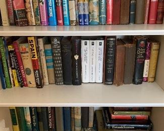 SOLD--BOOK LOT- all the books you see in this photo. 