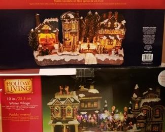 $25-Lot of Christmas decorations and tree (includes more items in following photos)