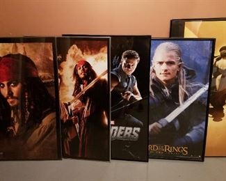 $30- Lot of framed movie posters 