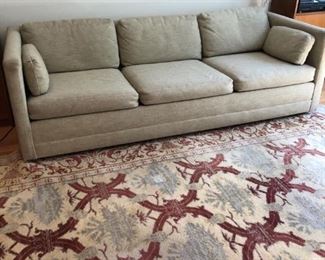 Linen Danish Modern Sofa  - $950 reduced to $475 REDUCED FURTHER to $300                                                             92" length 36" depth  