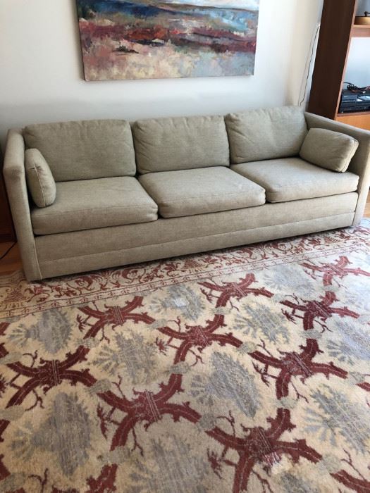 Linen Danish Modern Sofa - $950 reduced to $475 REDUCED FURTHER to $300 92" length 36" depth