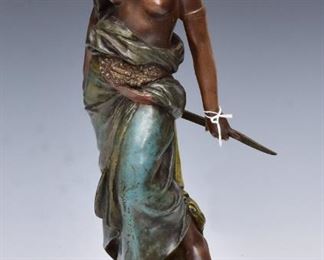 cold painted bronze