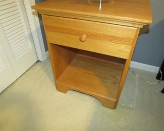 Arhaus Furniture night stand. 21"w X 24"h X 16.5"d PRICE: $75.00