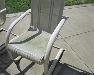 chairs in need of cleaning