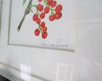 Detail of signature