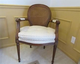 front detail of chair